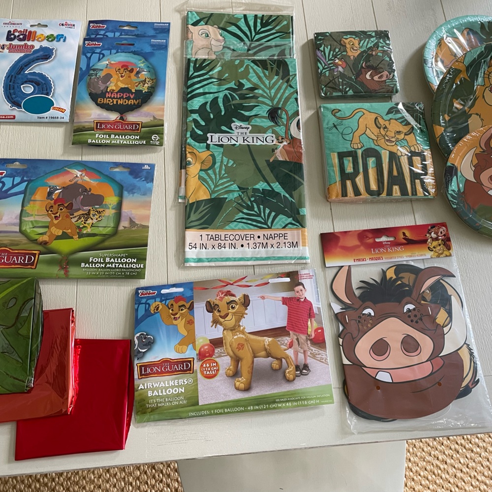 Lion Guard / Lion King Party Supplies